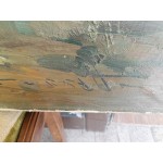Голяма картина масло на платно Испания - 3760